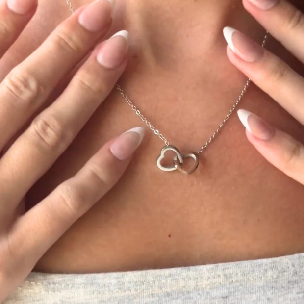 Eternal Rose Box with Engraved Necklace