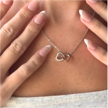 Eternal Rose Box with Engraved Necklace